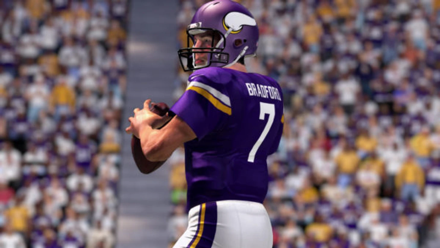 В Madden NFL уже можно поиграть за Брэдфорда в составе «Миннесоты». Изображение: Vikings Daily