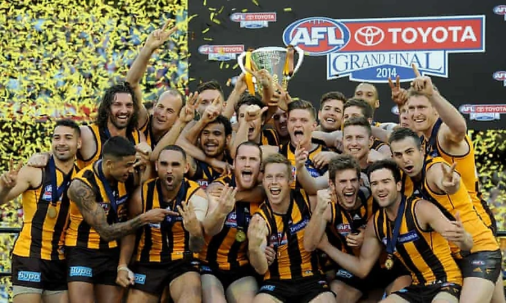 AFL grand final: Hawthorn win 12th flag with demolition of Sydney Swans |  AFL | The Guardian
