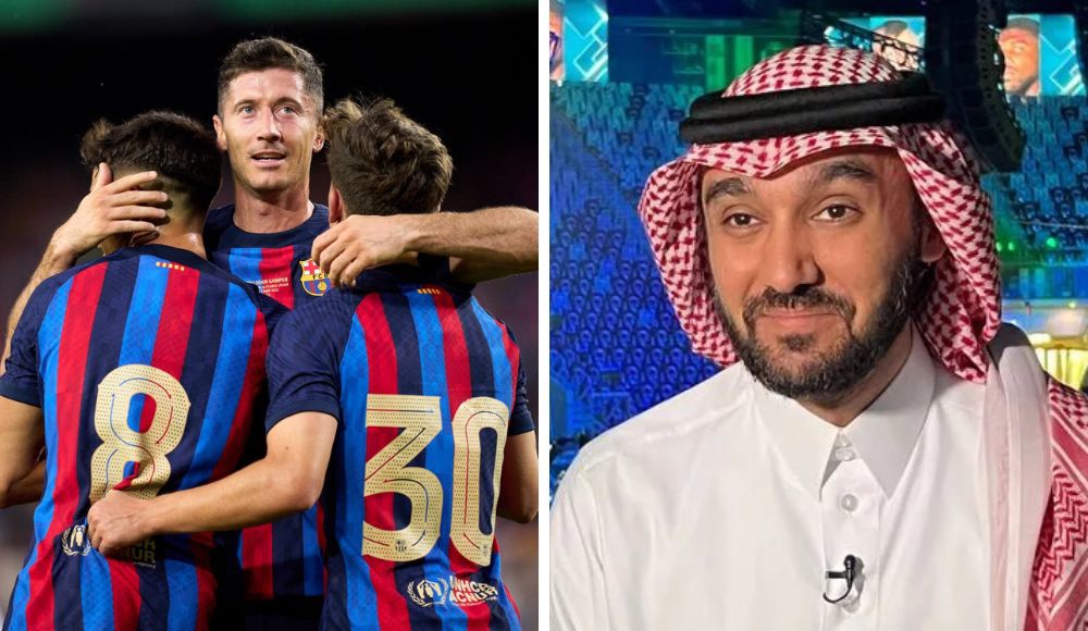 Барселона, Клубы, Ла Лига, Роберт Левандовски, высшая лига Саудовская Аравия