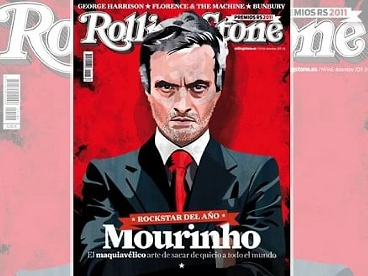 Жозе Моуриньо на главной странице испанского издания Rolling Stone