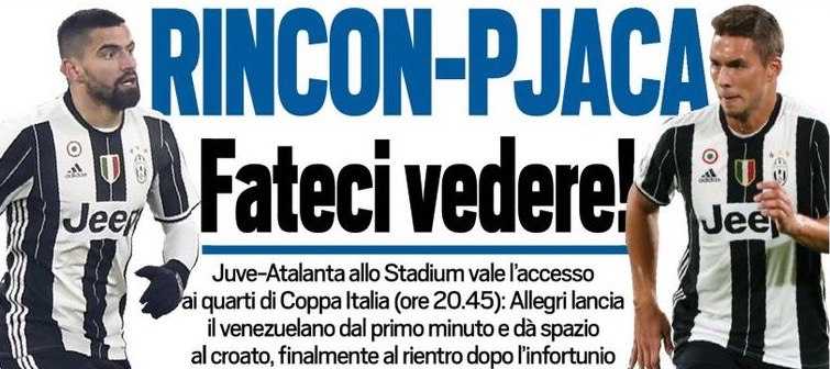 «Ринкон-Пьяца, давайте посмотрим!». Заголовки Gazzetta, TuttoSport и Corriere за 11 января