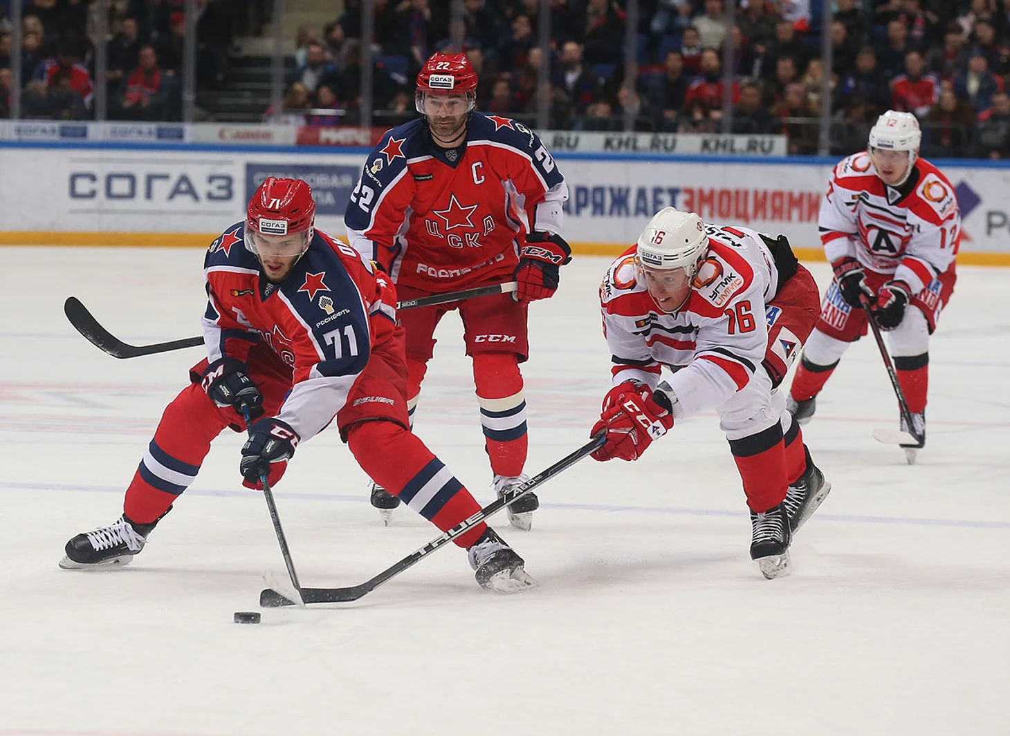 фото сделано пресс-службой ХК &quout;ЦСКА&quout;