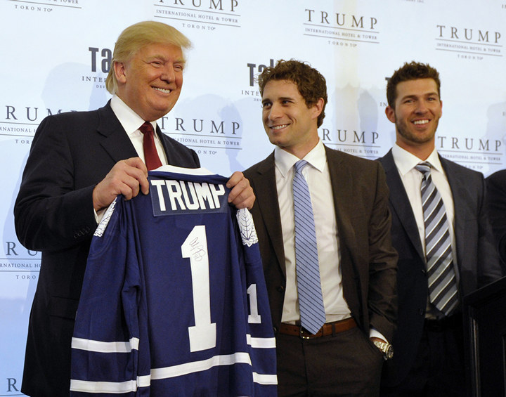 Если бы Трамп стал главным в НХЛ