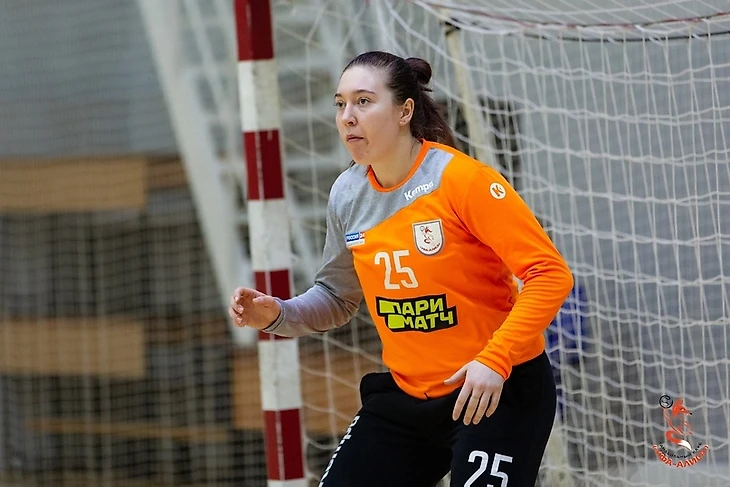 Суперлига. Вратарь Валерия Христенко: "К игре в защите готовилась всего неделю", изображение №4