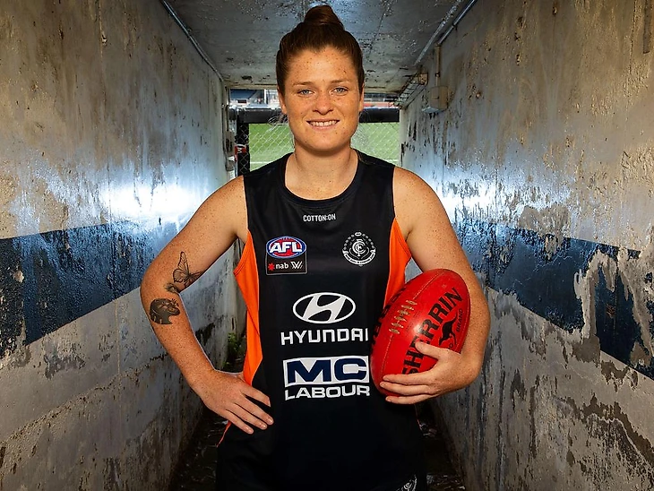 AFLW grand final: Carlton's Brianna Davey on her sporting career | Herald  Sun