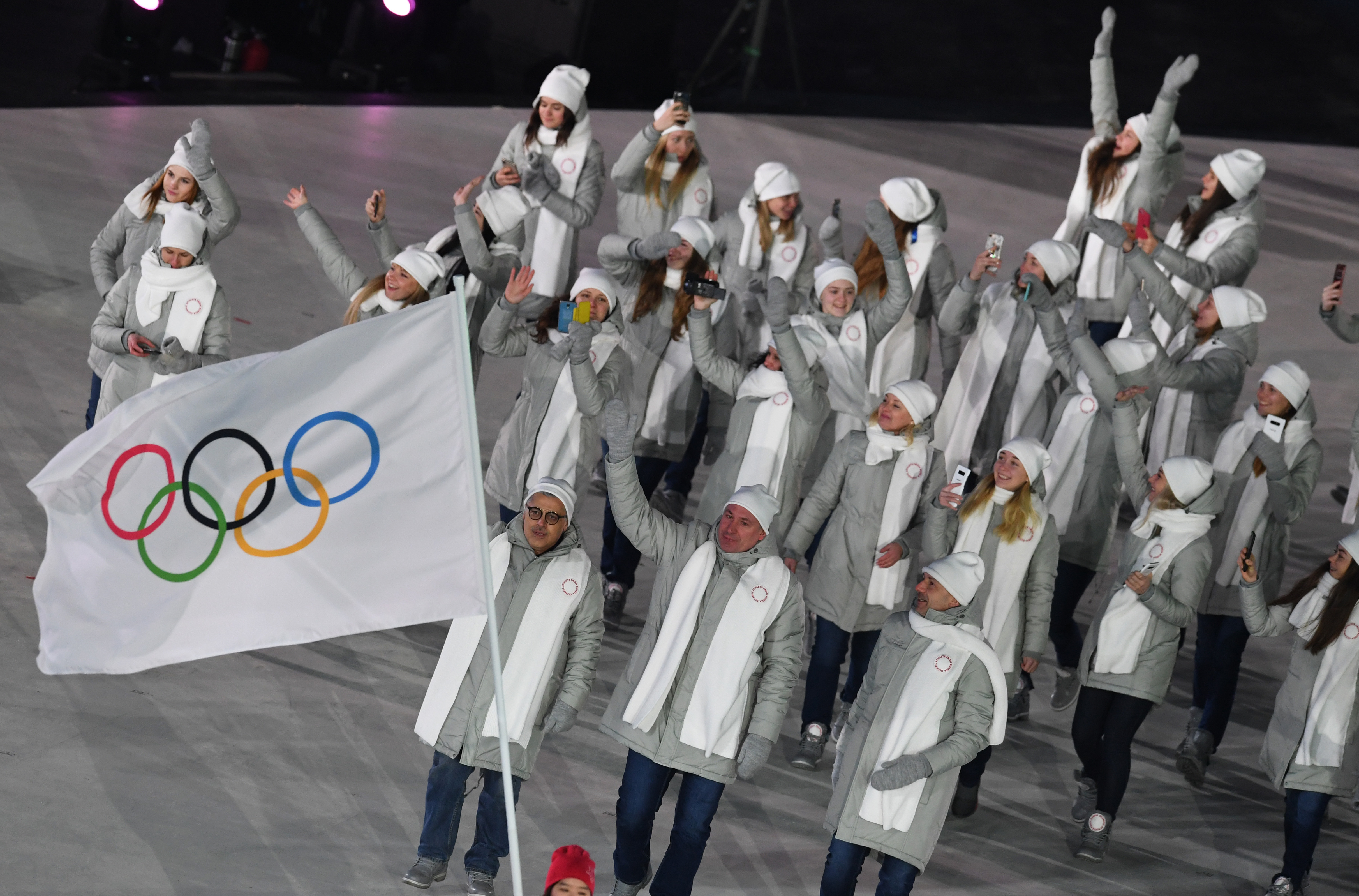Выступали под нейтральным флагом. Спортсмены Пхенчхан 2018. Олимпийские спортсмены из России на зимних Олимпийских играх 2018.
