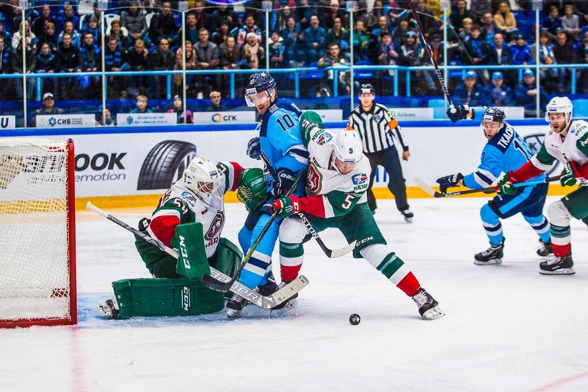 «Ак Барс» в гостях обыграл «Сибирь»