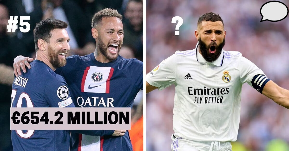 ПСЖ, Реал Мадрид, Арсенал, Бавария, Манчестер Сити, Тоттенхэм, Челси, Барселона, Боруссия Дортмунд, Атлетико, Милан, Интер, Ювентус, Манчестер Юнайтед, Ливерпуль