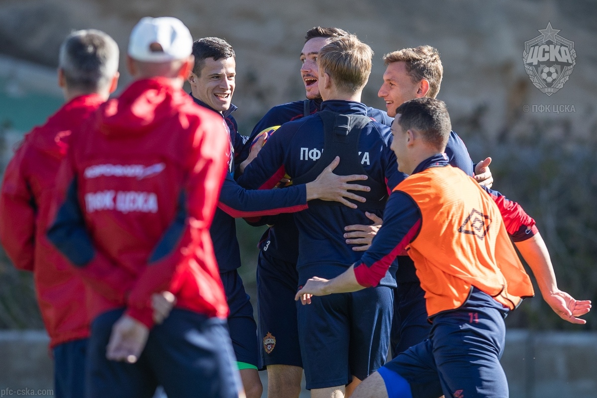ЦСКА провёл заключительную тренировку на втором сборе в Кампоаморе