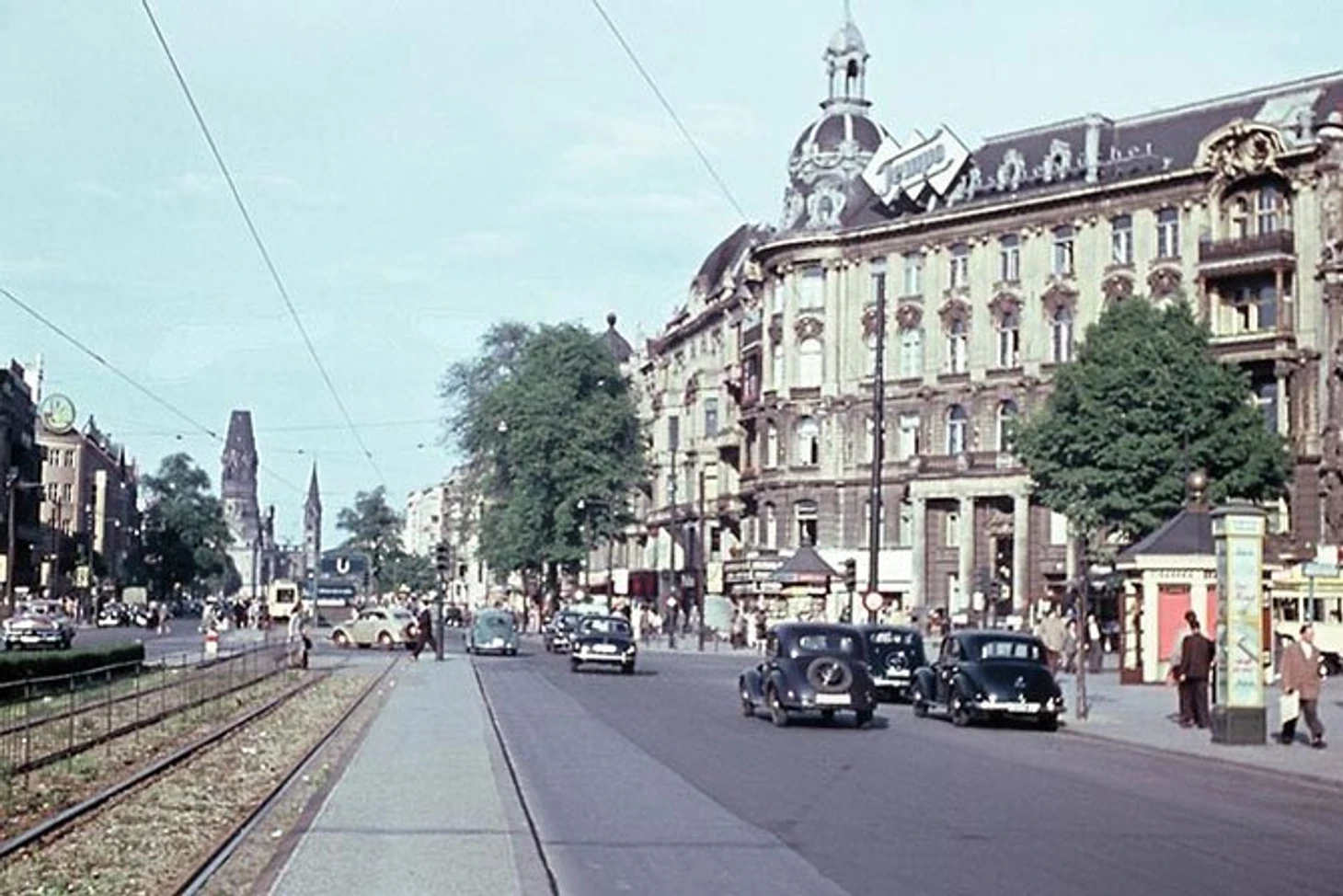 1954 год в цвете