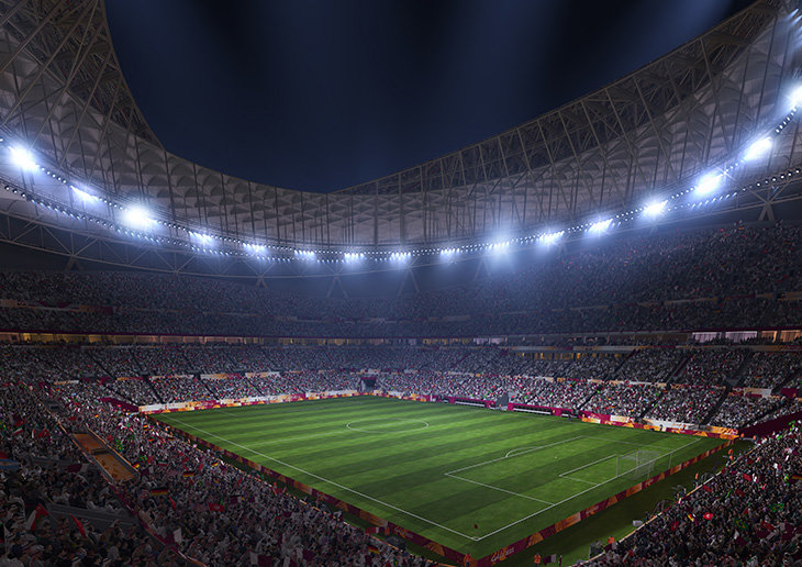 Stadium inside