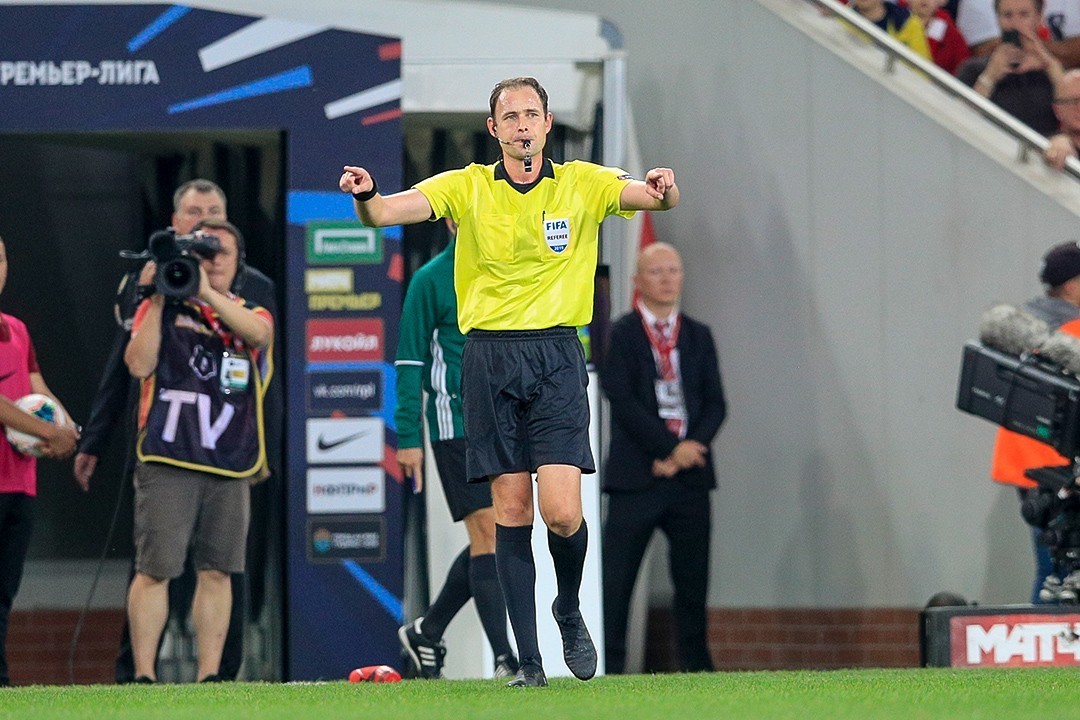 Матч «Зенит» — «Спартак» будет судить Виталий Мешков