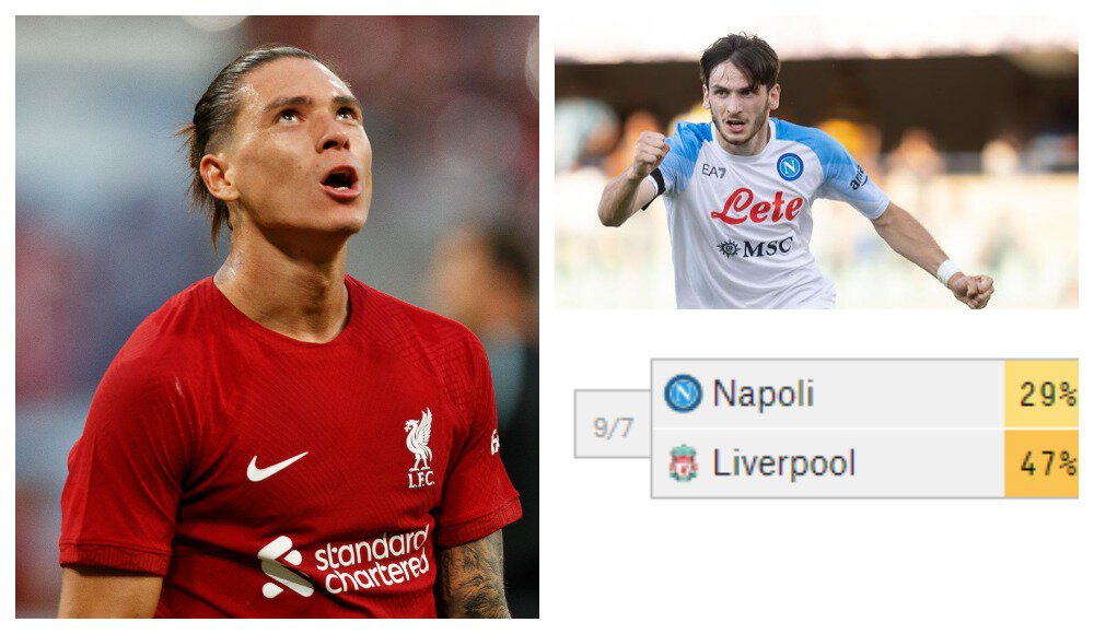 Суперкомпьютер назвал победителя матча «Наполи» - «Ливерпуль»