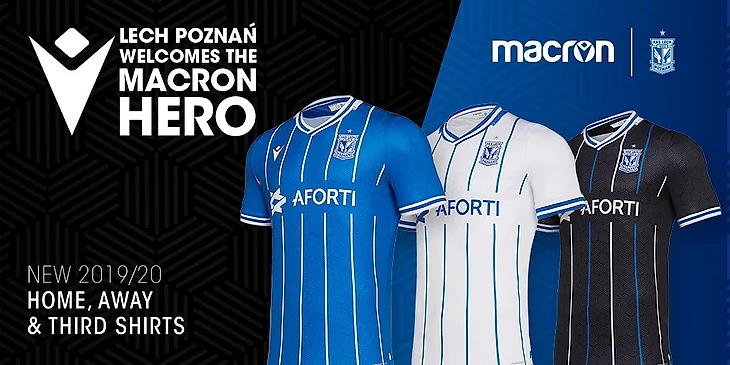 Картинки по запросу "lech poznań stroje 2019/20"