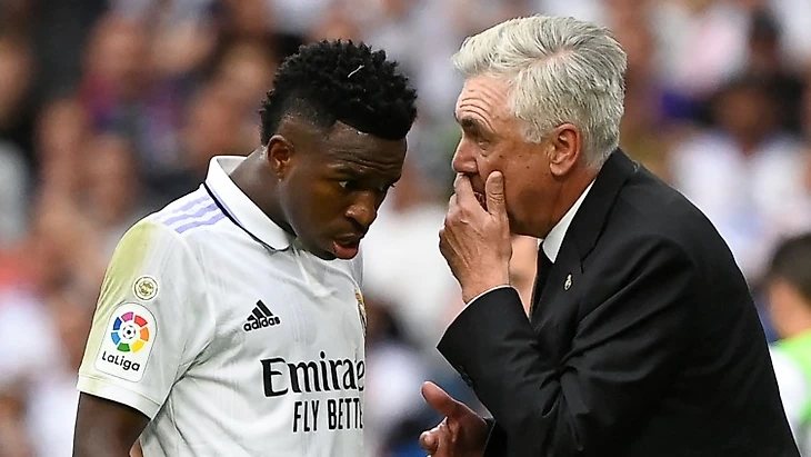 Vinicius Junior gets Ancelotti support ahead of Real Madrid's Mallorca  rematch