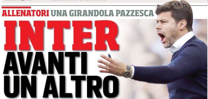 «Интер», вперёд выходит другой». Заголовки Gazzetta, TuttoSport и Corriere за 16 мая