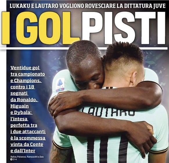 Голевые ударники. Заголовки Gazzetta, TuttoSport и Corriere за 29 ноября