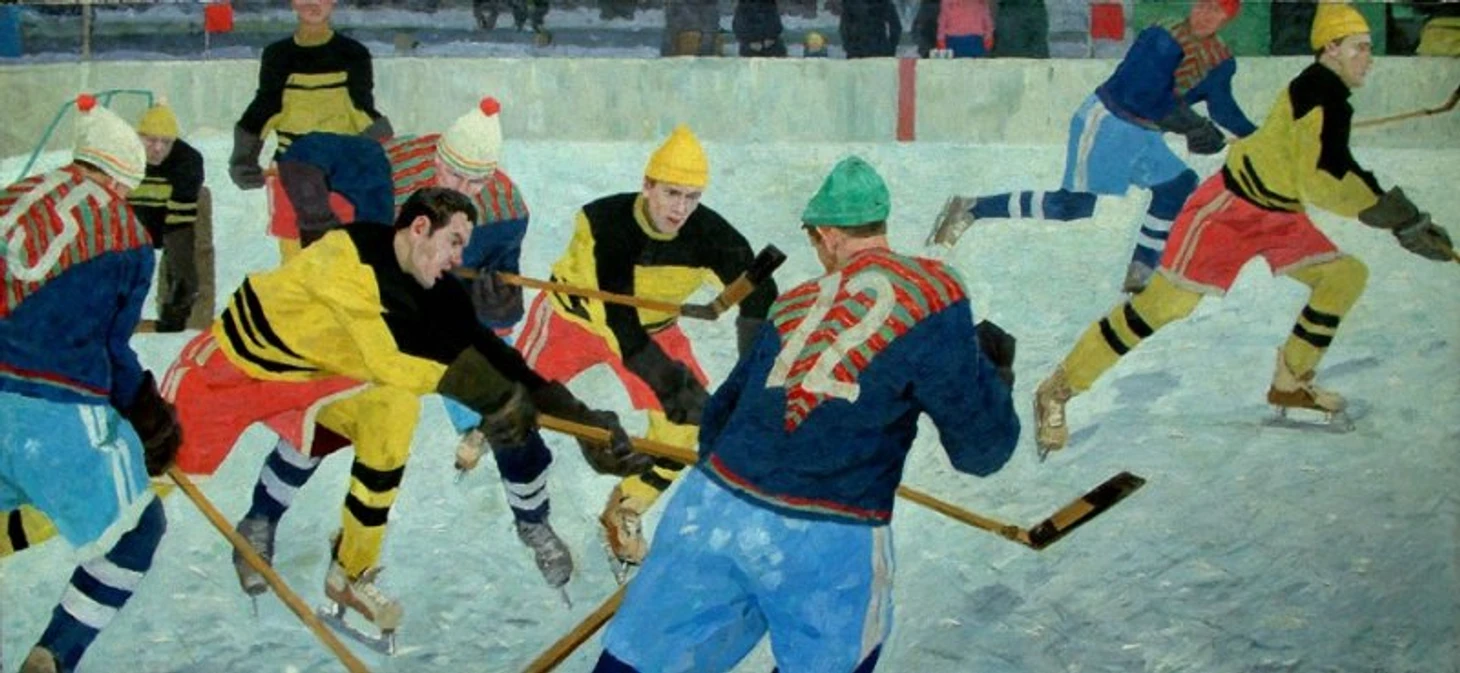 Цветные хоккеисты