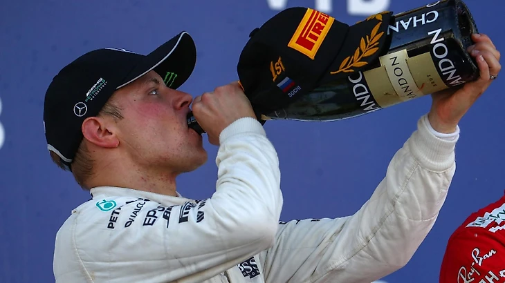 Bottas Champagne