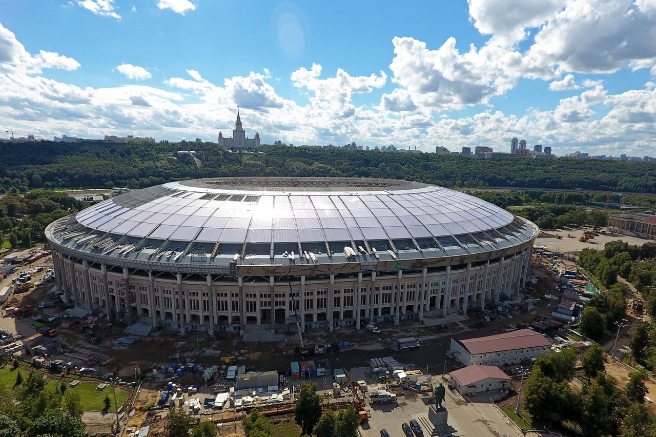 Стадион в лужниках