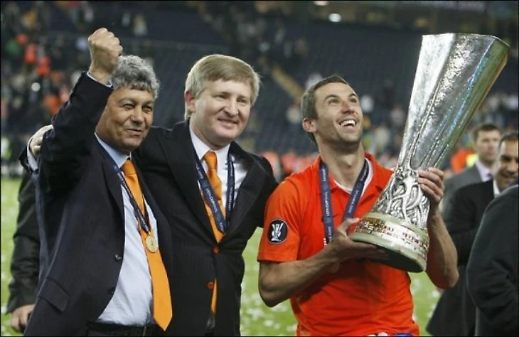 Мирча Луческу, Ринат Ахметов и Дарио Срна