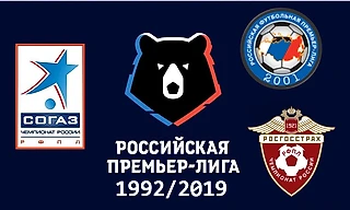 Таблица чемпионата России 1992/2019