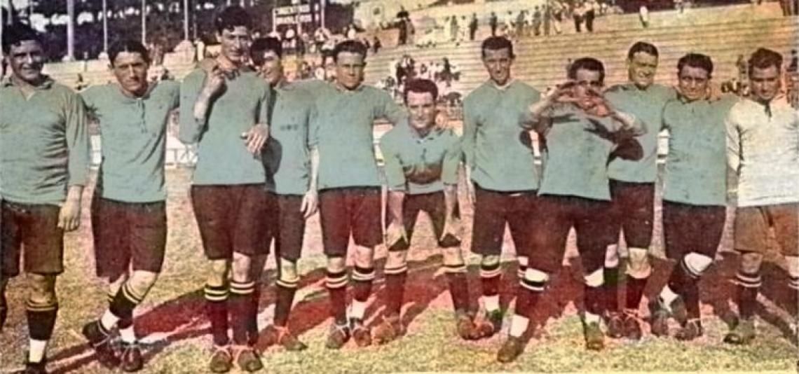 Аргентина 1919. Argentina National Team of 1919. Uruguay National Team of 1919.