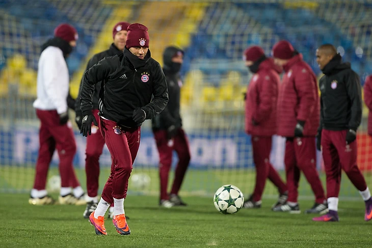 Тренировка Баварии