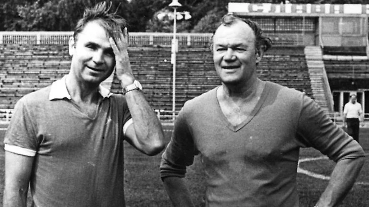 Виктор ТИХОНОВ и Всеволод БОБРОВ. Фото Анатолий БОЧИНИН