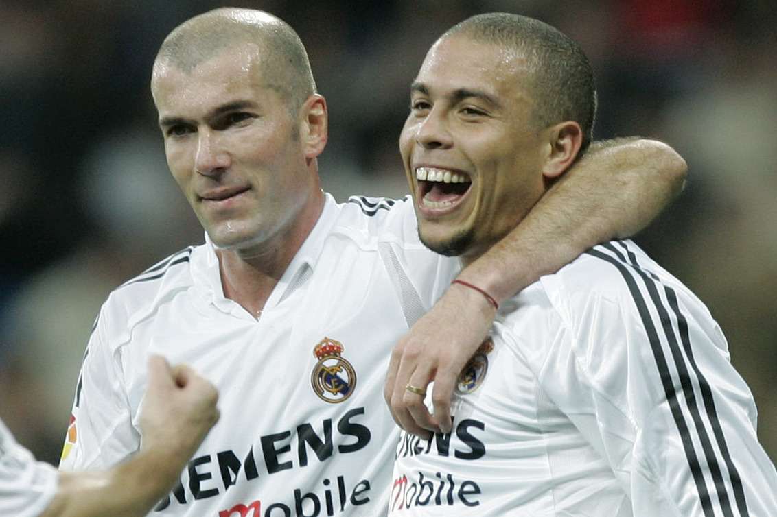 Ronaldo and Zidane Retro