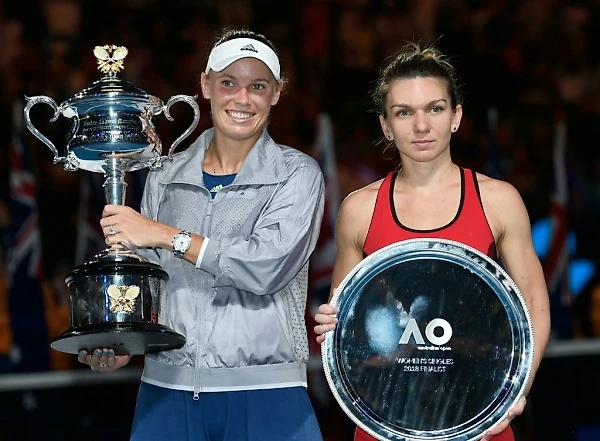 Финалистки Australian Open 2018 — Каролин Возняцки и Симона Халеп.