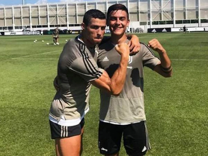 Дибала и Роналду