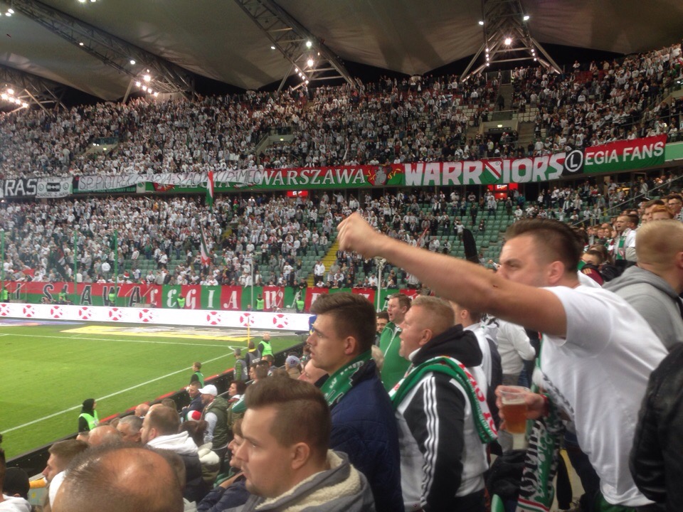 «Warszawa! Warszawa-Warszawa!» Подпевая фанатам «Легии»