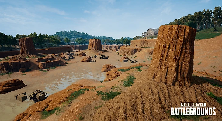 Карта Sanhok в игре PUBG