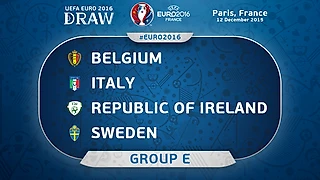 Евро 2016. Группа Е. Представление команд