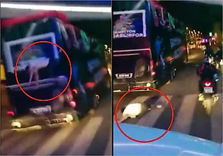 Футболист выпал из автобуса во время празднования выхода в турецкую Суперлигу. Его клуб вернулся в неё спустя 12 лет