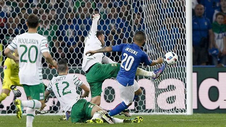 Italia-Irlanda 0-1