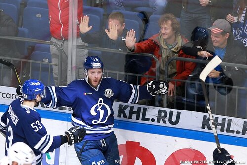 КХЛ. ХК Динамо - ХК Ак Барс. 11.10.17