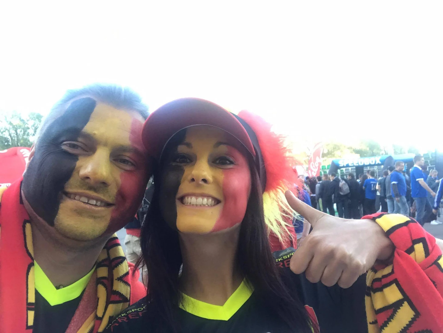 болельщики