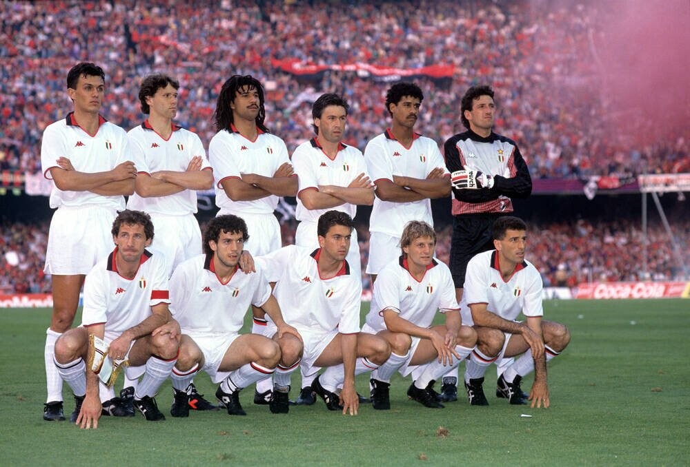 &#171;Милан&#187; 1988-1991 и Сборная Италии (1992-1996гг). История Европейского Клубного (и Национального) Футбола