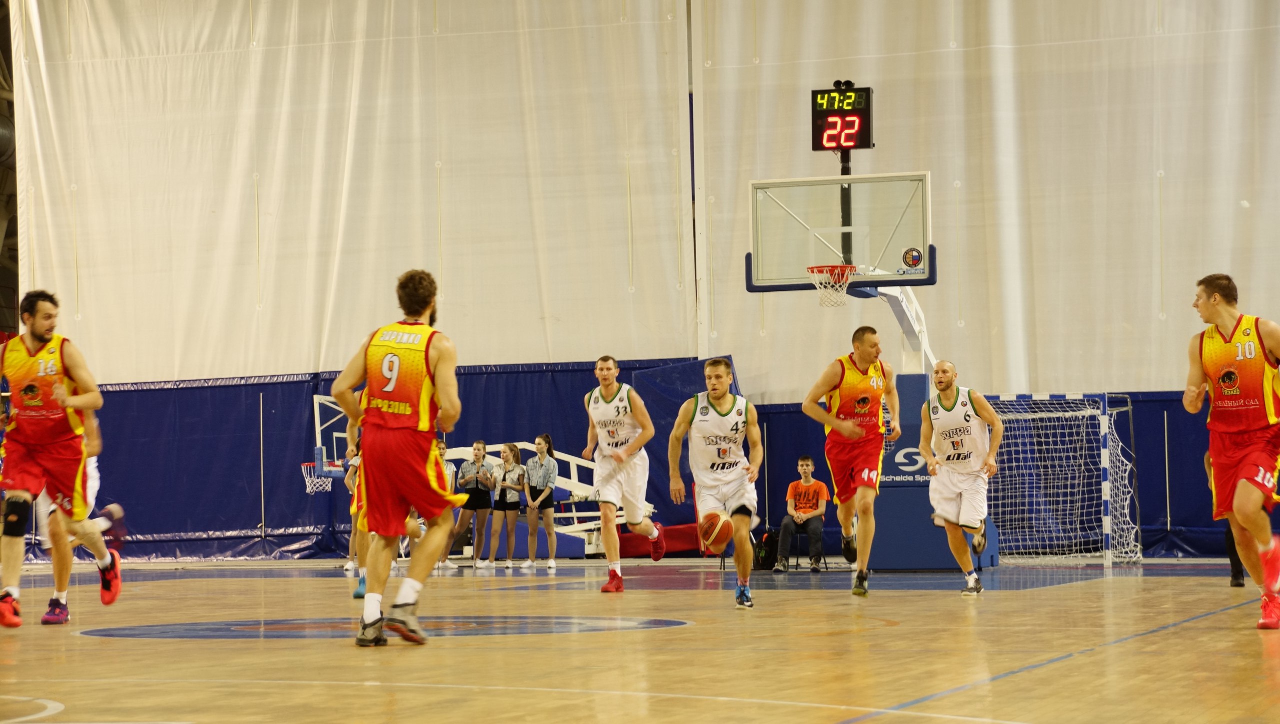 Баскетбольный «Университет-Югра» сыграет дома с «Рязанью»