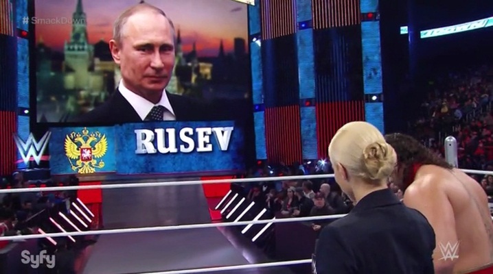 Владимир Путин, рестлинг, WWE