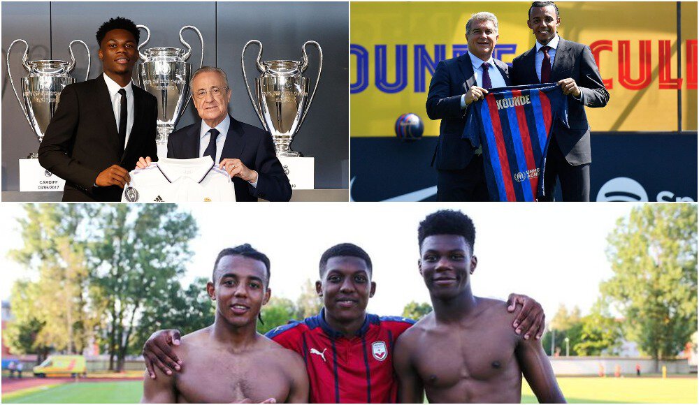 Жюль Кунде, Орельен Тчуамени, Барселона, Реал Мадрид, Клубы