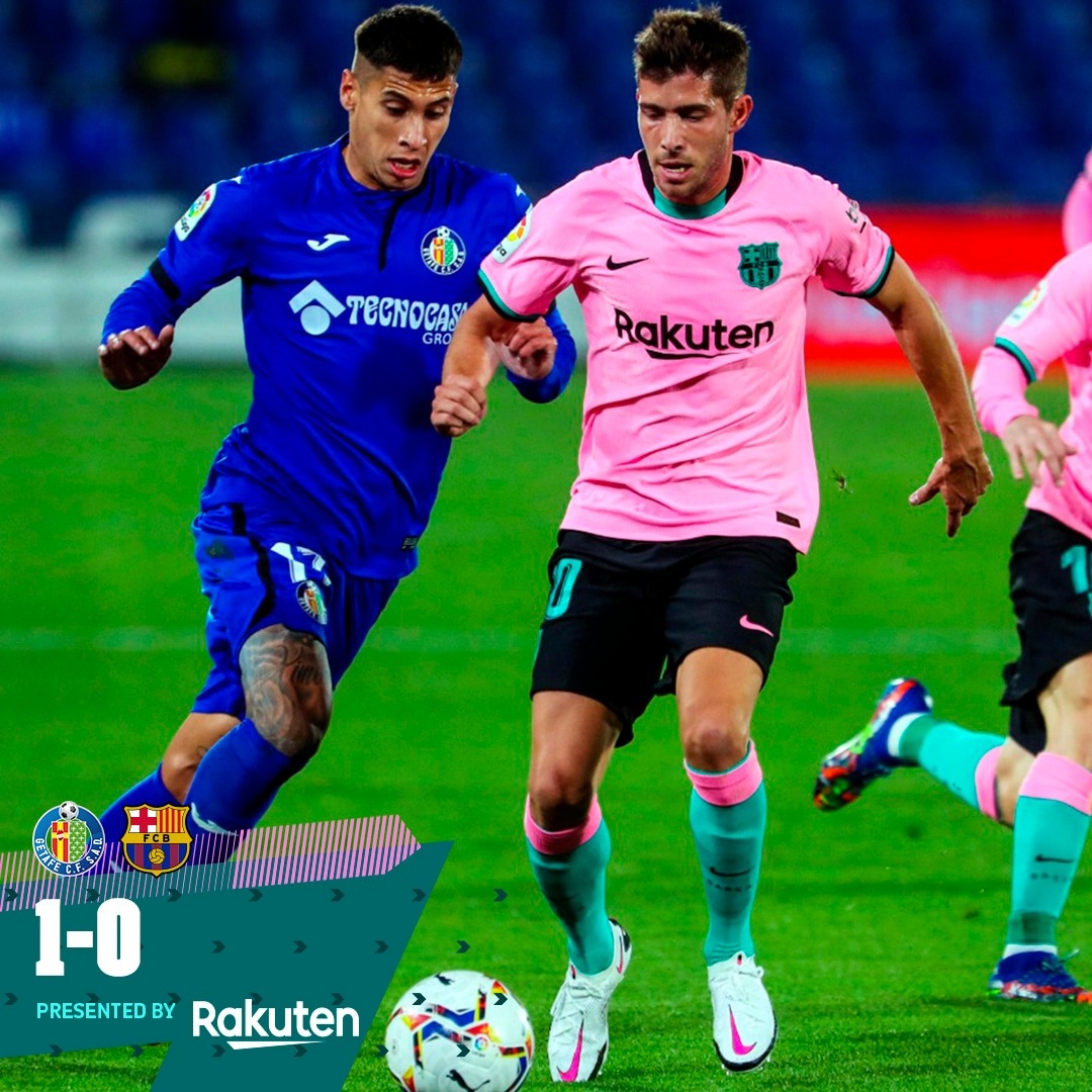 «Барселона» теряет очки в гостях у «Хетафе». Команда Хосе Бордаласа поднимается на вторую строчку в чемпионате Испании