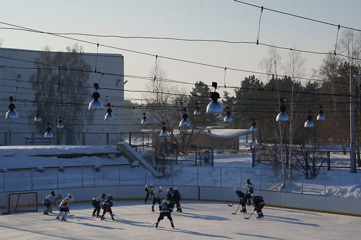 Фрагмент матча &quout;Алмаз&quout; (Зеленогорск) – &quout;Ачинск-Роснефть&quout; (Ачинск)