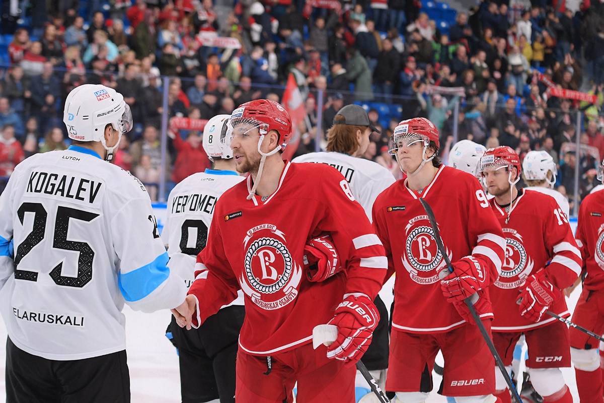 Ежов, Комаров и Шинкевич о матче «Витязь» - «Динамо» (Минск)