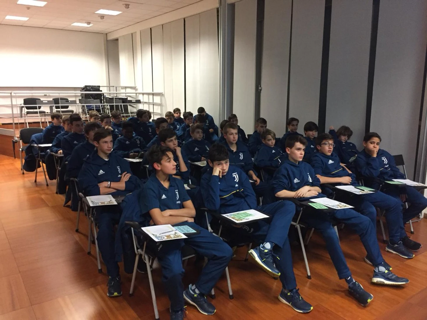 Занятия Formazione Juventus
