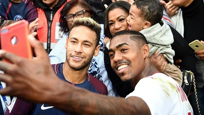 В 2017-м Малком сделал селфи с Неймаром после 2:6 от «ПСЖ». Это его кумир