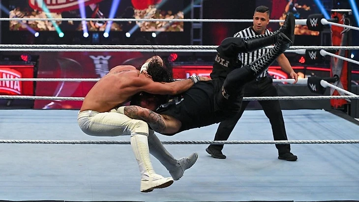 Обзор 1-го дня WWE WrestleMania 36 2020., изображение №21