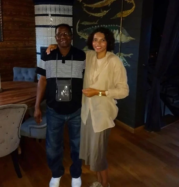 С папой Халсбери